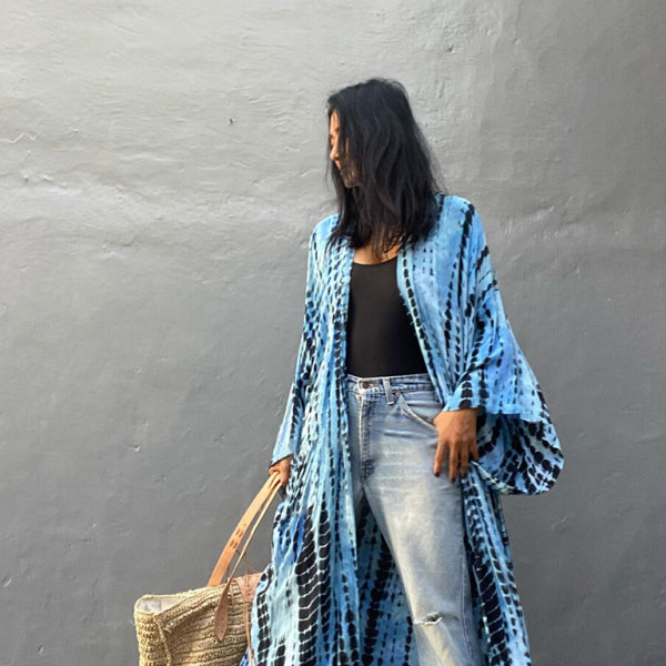 ποΈ Chic Tie-Dye Beach Cover Up β Flowy, Stylish & Sun-Protective π