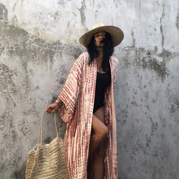 ποΈ Chic Tie-Dye Beach Cover Up β Flowy, Stylish & Sun-Protective π
