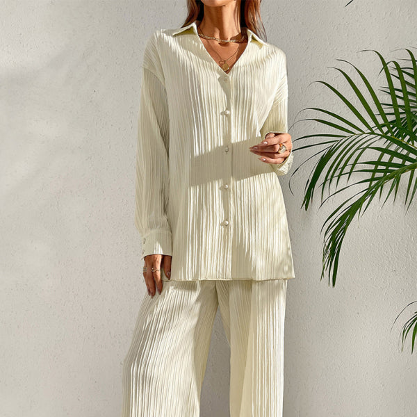 β¨ Chic & Effortless Lapel Collar Cardigan Set β Stylish, Comfy & Perfect for Any Occasion β¨