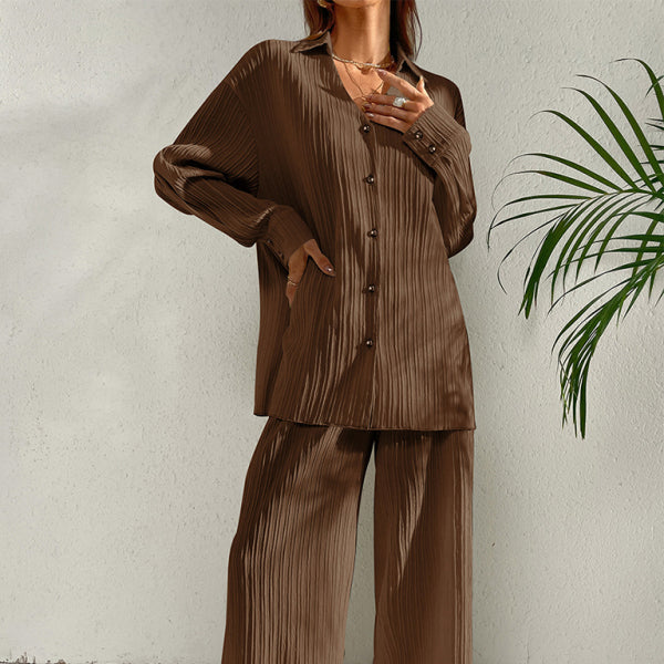 β¨ Chic & Effortless Lapel Collar Cardigan Set β Stylish, Comfy & Perfect for Any Occasion β¨