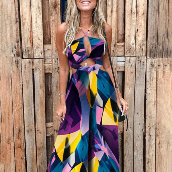 ✨ Chic Printed Sling Jumpsuit for Women – Stylish & Flattering Spring Outfit ✨