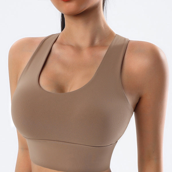 π€ Shockproof Sports Bra Womens Quick-Dry Running Fitness Vest β Supportive & Stylish π€