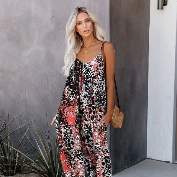 🖤 Chic & Sexy Wide-Leg Jumpsuit – Effortless Style for Any Occasion ✨