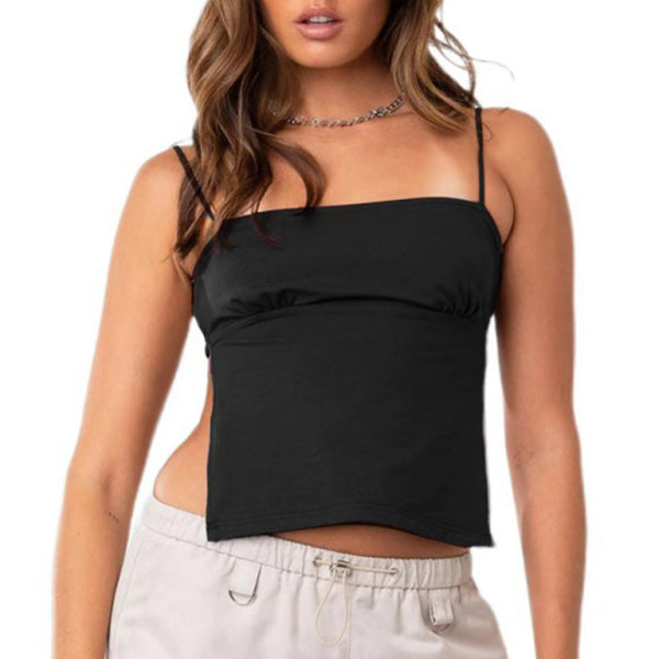 🔥 Sexy Suspender Tank Top Hot Girl Aesthetic Trendy Fit 🌟
