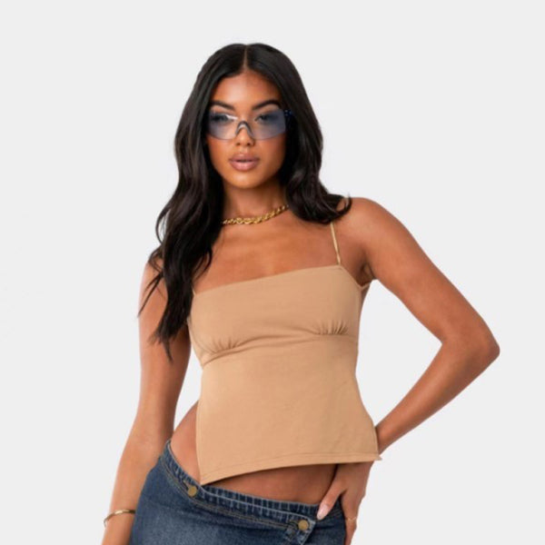 🔥 Sexy Suspender Tank Top Hot Girl Aesthetic Trendy Fit 🌟