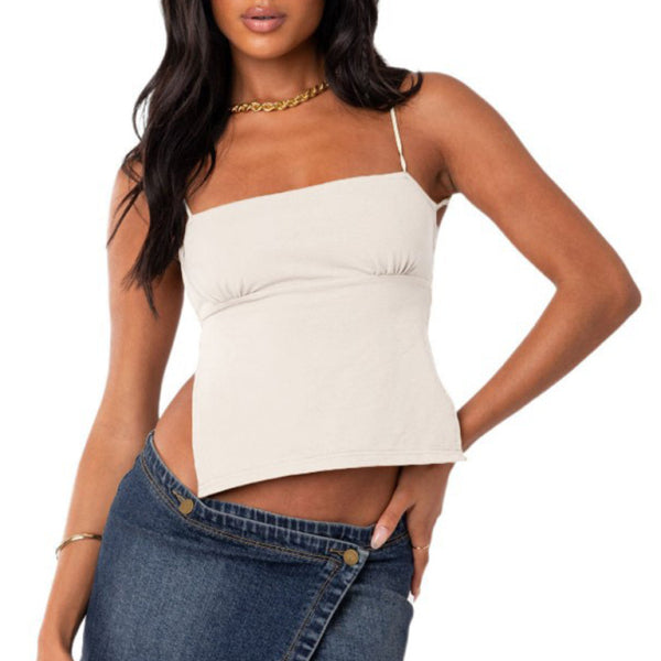 🔥 Sexy Suspender Tank Top Hot Girl Aesthetic Trendy Fit 🌟