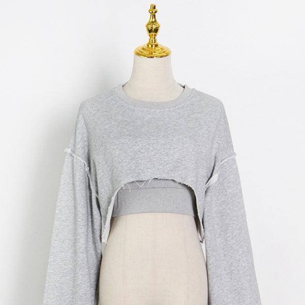 π€ Chic 3-Piece Set β Cropped Sweater + Wide-Leg Suspender Pants β Trendy & Comfy Outfit π₯