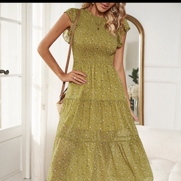 ✨ Elegant Floral Dress for Women – Chic, Romantic & Perfect for Spring 🌸✨