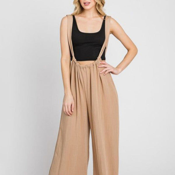 🖤 Chic Wide-Leg Jumpsuit Loose Fit with Pockets – Effortless Style for Any Occasion 🖤