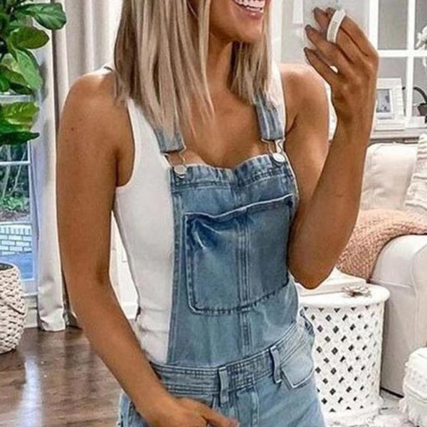 β¨ Trendy Denim Overalls β Sexy & Stylish Summer Jean Shorts β¨