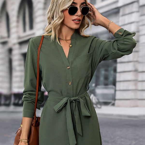 β¨ Chic Long Sleeve Casual Dress for Women β Elegant, Stylish & Versatile β¨