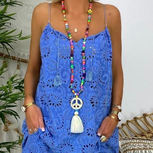 ✨ Chic Ruffled Two-Piece Shorts Set – Sleeveless, Embroidered & Stylish for Summer ✨