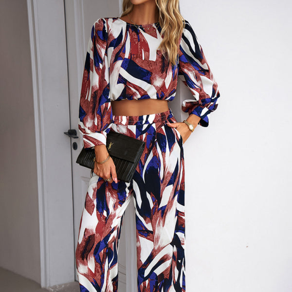 π΄ Chic Boho Print Two-Piece Set β Stylish Vacation Outfit for Summer βοΈ