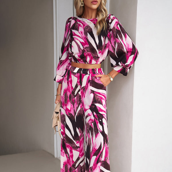π΄ Chic Boho Print Two-Piece Set β Stylish Vacation Outfit for Summer βοΈ