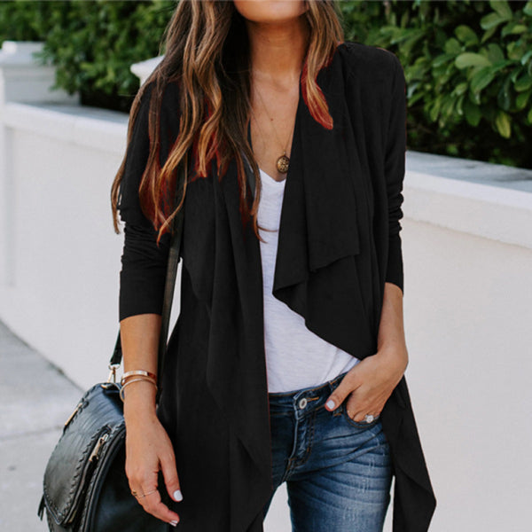 π€ Chic Long Sleeve Windbreaker Cardigan β Stylish & Versatile Jacket π€