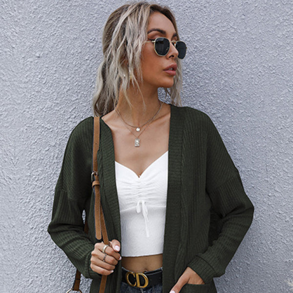 π§₯ Cozy Chic Longline Cardigan for Women β Casual Fall Sweater with Sleeves π