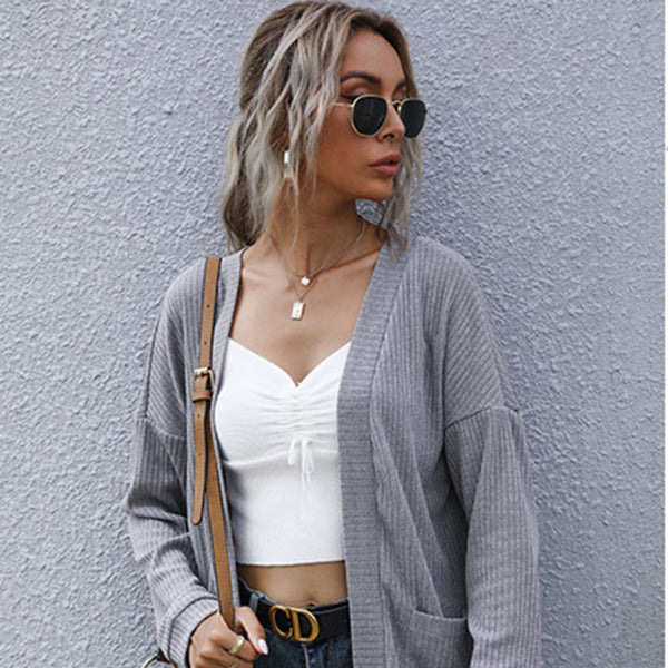 π§₯ Cozy Chic Longline Cardigan for Women β Casual Fall Sweater with Sleeves π