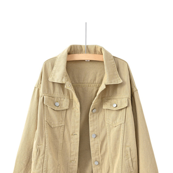 π¦ Trendy Oversized Colorful Denim Jacket for Women β Chic & Stylish π