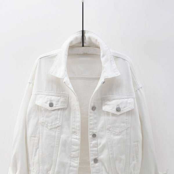 π¦ Trendy Oversized Colorful Denim Jacket for Women β Chic & Stylish π