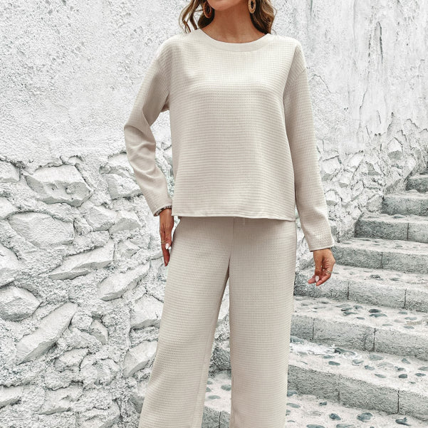 β¨ Chic Long Sleeve Two-Piece Set β Stylish Lounge & Streetwear Outfit β¨