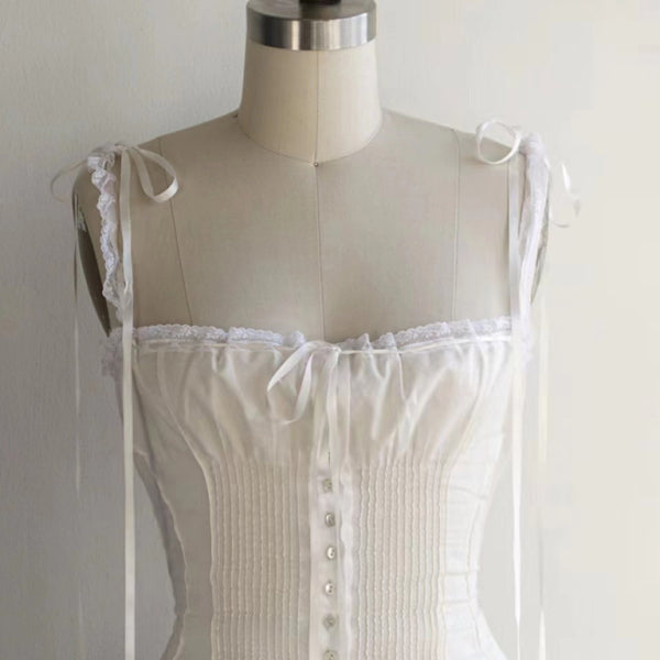 ✨ Sexy Lace Bodycon Top – Pleated Shoulders Low-Cut Buttoned Style 🔥 Perfect for Date Night & Parties 💕