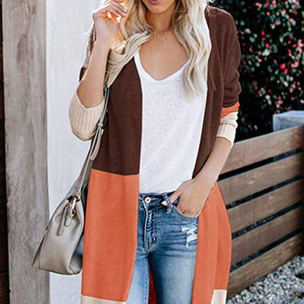 π Cozy & Chic Rainbow Patchwork Cardigan Sweater β Trendy & Warm Must-Have π