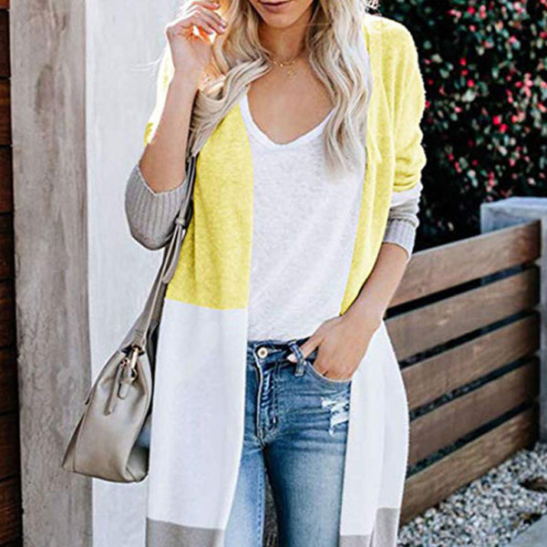 π Cozy & Chic Rainbow Patchwork Cardigan Sweater β Trendy & Warm Must-Have π