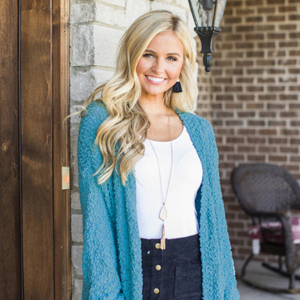 π§₯ Cozy & Chic Velvet Cardigan Sweater Jacket β Perfect for Fall & Winter β¨