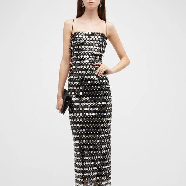 ✨ Stunning Strapless Beaded Party Dress – Elegant & Sexy Long Gown for Women ✨