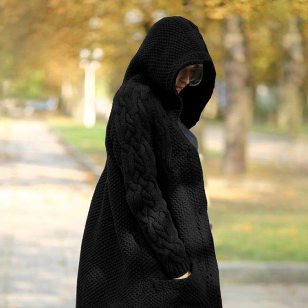 ποΈ Cozy Chic Hooded Sweater Cardigan β Soft, Stylish & Perfect for Layering ποΈ