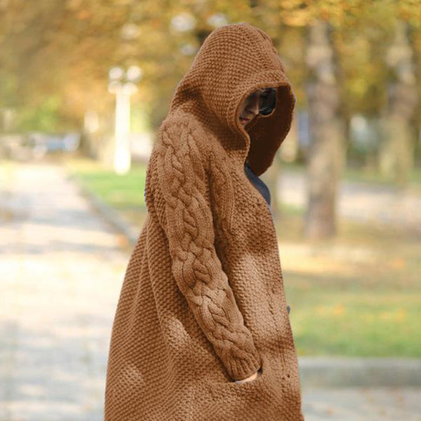 ποΈ Cozy Chic Hooded Sweater Cardigan β Soft, Stylish & Perfect for Layering ποΈ