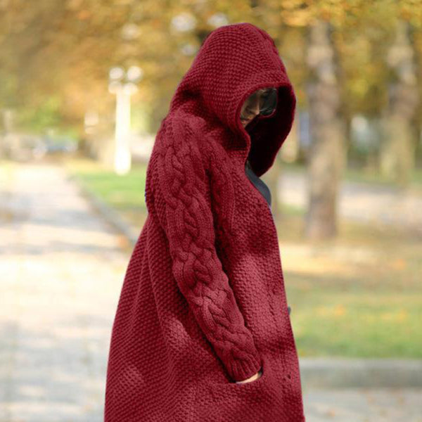ποΈ Cozy Chic Hooded Sweater Cardigan β Soft, Stylish & Perfect for Layering ποΈ