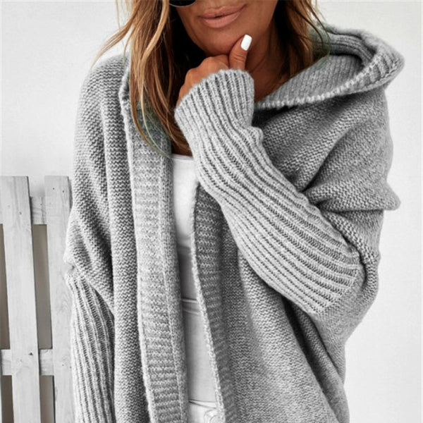 π€ Cozy Oversized Hooded Sweater β Chic, Soft & Stylish Knit for Fall π