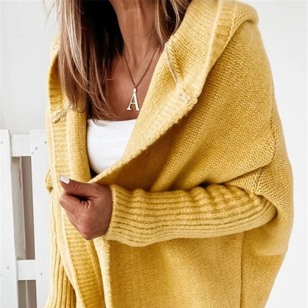 π€ Cozy Oversized Hooded Sweater β Chic, Soft & Stylish Knit for Fall π