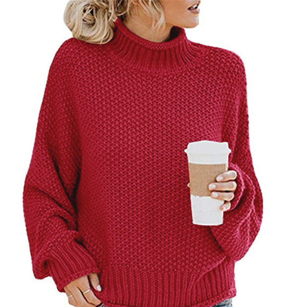 π§‘ Cozy Knit Cotton Sweater for Women - Stylish Autumn Winter Must-Have β¨