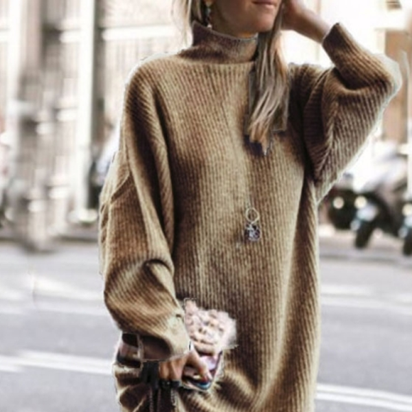 ποΈ Cozy Chic Long Sleeve Sweater Dress β Trendy & Comfy for Fall Winter βοΈ