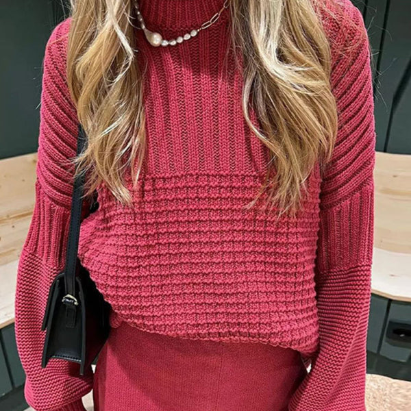 π₯ Cozy & Chic Knitted Two-Piece Set β Long Sleeve Top & Casual Shorts for Fall π