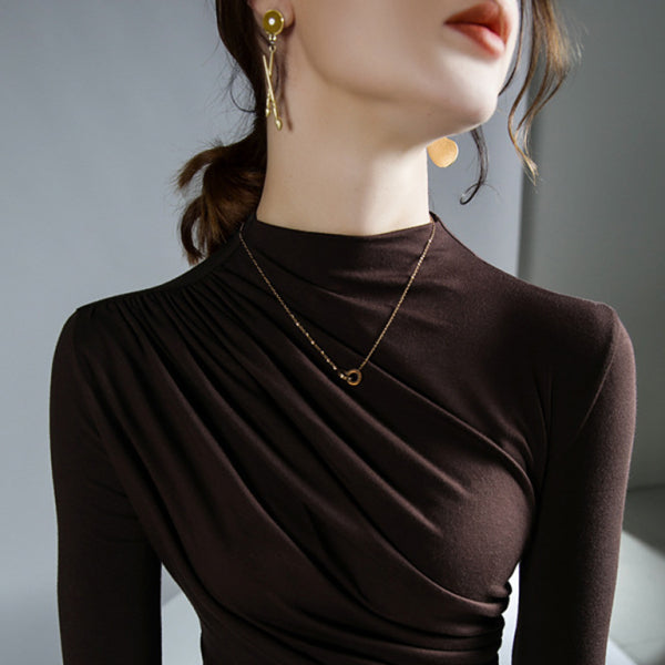 π§£ Chic & Slim Fit Turtleneck Knit Top β Stylish & Comfy Must-Have π€