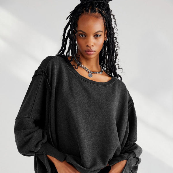 π₯ Cozy Chic Patchwork Sweatshirt β Casual & Stylish Must-Have β¨