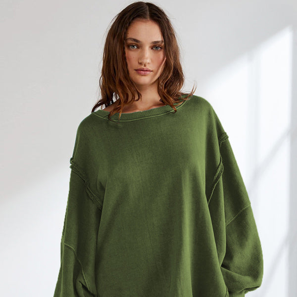 π₯ Cozy Chic Patchwork Sweatshirt β Casual & Stylish Must-Have β¨