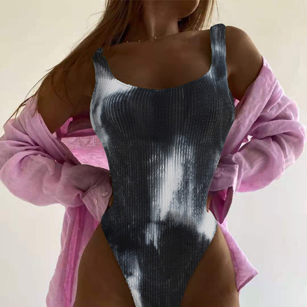 π₯ Trendy Fluorescent Pleated One-Piece Swimsuit β Bold & Flattering Swimwear π