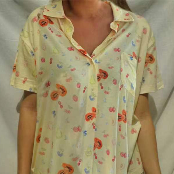 ✨ Chic Printed Short Set – Casual & Stylish 2-Piece Outfit for Spring Summer ✨