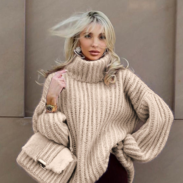 ποΈ Cozy Chic Fluffy Sweater β Women's Long Sleeve Pullover for Fall & Winter βοΈ