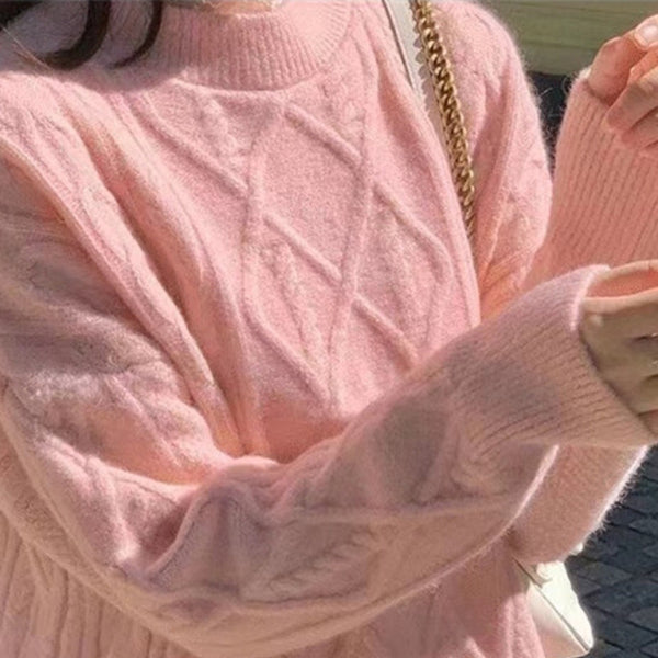 ποΈ Cozy Chic Long Sleeve Twist Knit Sweater β Stylish & Comfy Must-Have ποΈ