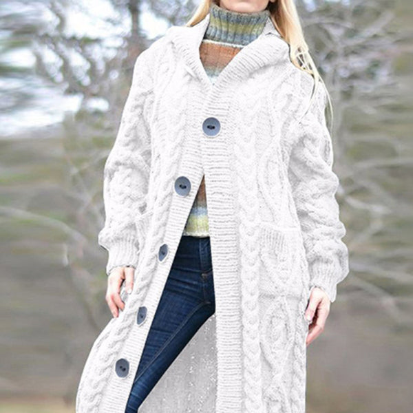 π§₯ Cozy Chic Woolen Knit Long Cardigan for Women β Stylish & Warm Sweater π€