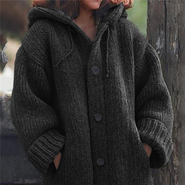 π§₯ Cozy Oversized Knit Cardigan Sweater β Soft, Warm & Stylish Layer β¨