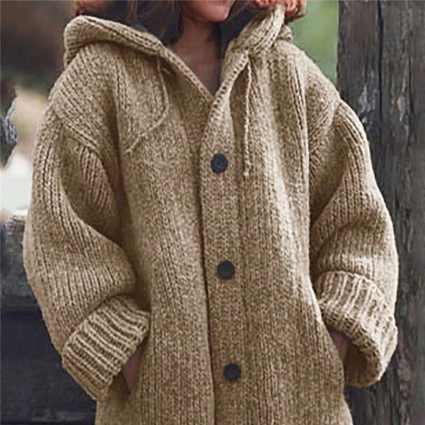 π§₯ Cozy Oversized Knit Cardigan Sweater β Soft, Warm & Stylish Layer β¨