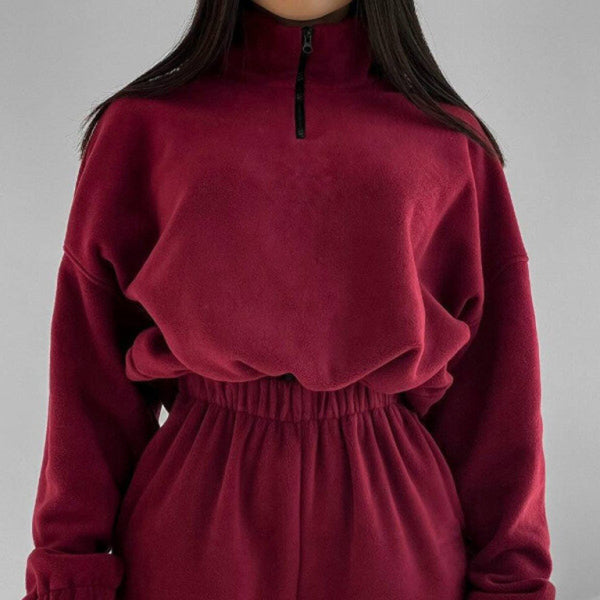 ποΈ Chic & Cozy Knit Two-Piece Set β Stylish Loungewear with Pockets β¨