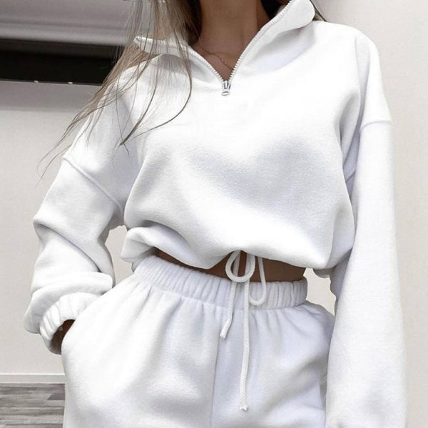 ποΈ Chic & Cozy Knit Two-Piece Set β Stylish Loungewear with Pockets β¨