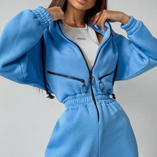 π₯ Women's Zip Up Tracksuit Set β Comfy, Stylish & Perfect for Any Occasion π